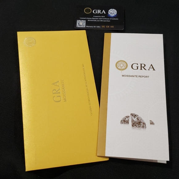 🆕️$1500  2CT 14k White Gold Round Moissanite Diamon… - Picture 3 of 12